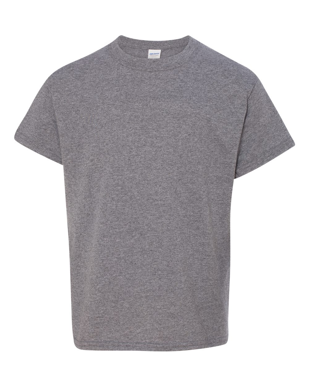 Gildan G500B Youth Heavy Cotton T-Shirt in Graphite Grey size Medium 5000B, G5000B