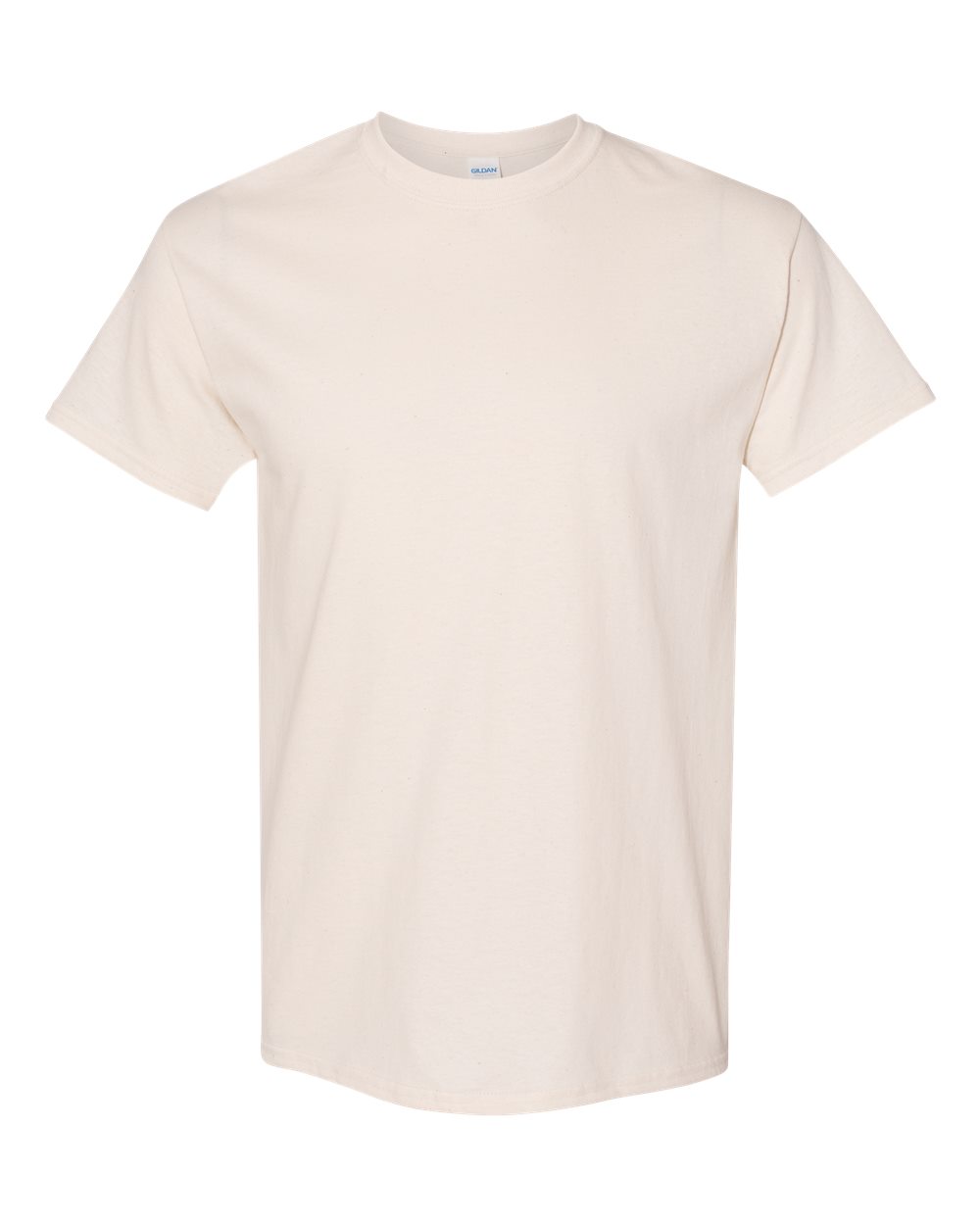 Gildan G500 Adult Heavy Cotton T-Shirt in Natural size Large 5000, G5000