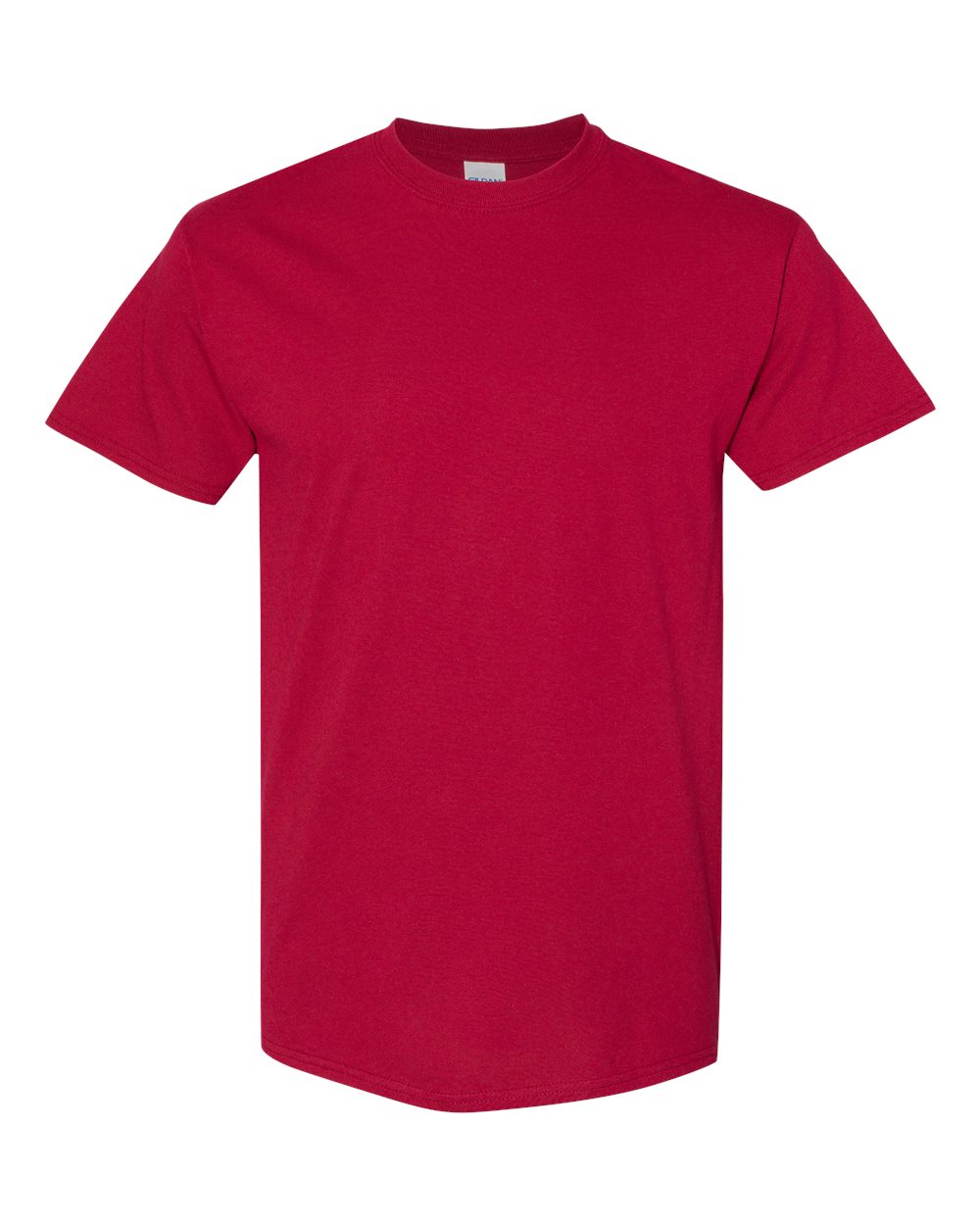 Gildan G500 Adult Heavy Cotton T-Shirt in Cardinal size Large 5000, G5000