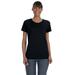 Gildan G500L Women's Heavy Cotton T-Shirt in Black size Small | Cotton/Polyester Blend 5000L, G5000L