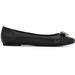 Alice Padlock Detail Ballerina Shoes - Black - MICHAEL Michael Kors Flats