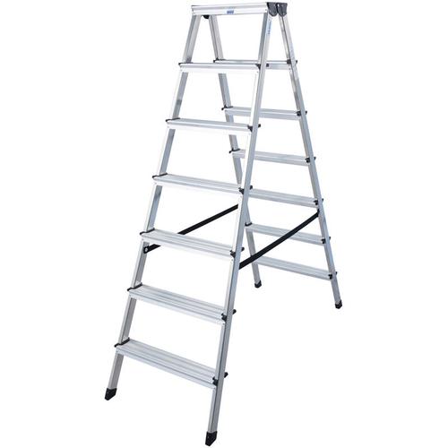 Dopplo Stufen Doppelleiter 2×7 Stufen – Krause