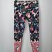 Anthropologie Pants & Jumpsuits | Anthropologie Pure + Good Floral Leggings | Color: Blue/Pink | Size: M