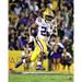Clyde Edwards-Helaire LSU Tigers Unsigned Running Photograph