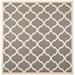 Gray 94 x 0.25 in Area Rug - Winston Porter Herefordshire Geometric Dark Indoor/Outdoor Area Rug, Synthetic | 94 W x 0.25 D in | Wayfair