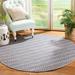 Blue/Navy 0.25 in Area Rug - Dakota Fields Melaina Handmade Flatweave Cotton Ivory/Navy Area Rug Cotton | 0.25 D in | Wayfair CHLH7348 33256377