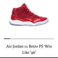 Nike Shoes | Air Jordan 11 Retro "Win Like" 96 3y | Color: Red/White | Size: 3bb