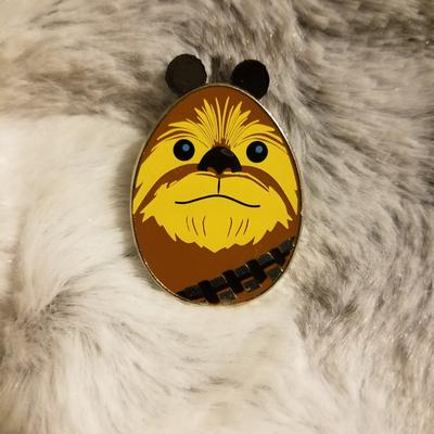 Disney Other | 5/$25 Chewy Egg Pin - Star Wars | Color: Gold | Size: Os