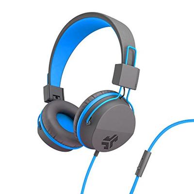 JLab Audio Neon Headphones On-Ear Feather Light, Ultra-plush Eco Leather, 40mm drivers, GUARANTEED F