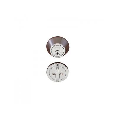 "Better Home Products UL17688CH U.L Listed Single Cylinder Deadbolt in Chrome"