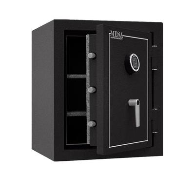 MESA 3.9 cu. ft. Fire Resistant Combination Lock Burglary and Fire Safe, Hammered Grey