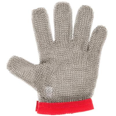 Victorinox 81503 saf-T-gard GU-500 Red Cut Resistant Stainless Steel Mesh Glove - Medium