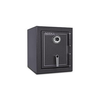 MBF1512C 1.7 cu ft Burglary & Fire Safe, All Steel Safe with Combination Lock, Hammered Grey