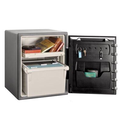 Sentry Safe Water Resistant Combination File Safe with Dial / Combination/Key/Dual-Lock SFW205DPB