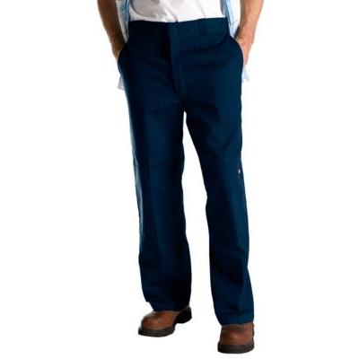 Dickies Blue Big & Tall Loose Fit Double Knee Twill Work Pants