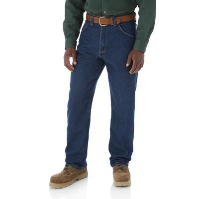 Men's Wranger RIGGS Carpenter Pant, Size: 42X32, Blue