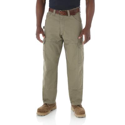 Men's Wrangler RIGGS Workwear Ranger Pants, Size: 36X36, Dark Beige