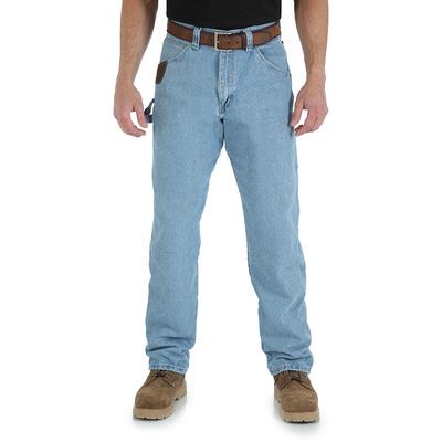 Wrangler/Riggs Workwear Carpenter Jeans, Mens, Size 38x30, Blue
