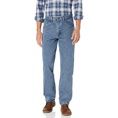 Wrangler Men's Rugged Wear Jean, Grey Indigo, 66x28