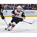 Clayton Keller Arizona Coyotes Unsigned White Jersey Skating Photograph