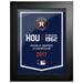 Houston Astros 12'' x 16'' Empire Framed Artwork