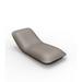 Vondom Pillow Sun Chaise Lounge Plastic in Brown | 24.25 H x 35.5 W x 76.75 D in | Outdoor Furniture | Wayfair 55013F-TAUPE