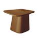 Vondom Noma Plastic Dining Table Plastic in Brown | 29.25 H x 39.25 W x 38.25 D in | Outdoor Dining | Wayfair 45100F-BRONZE