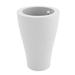 Vondom Curvada Resin Pot Planter Resin/Plastic in White | 26.75 H x 17.75 W x 17.75 D in | Wayfair 42145R-WHITE