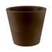 Vondom Cono - Resin High Cone Pot Planter - Lacquered - Self-Watering Resin/Plastic | 10.25 H x 11.75 W x 11.75 D in | Wayfair 40630F-BRONZE