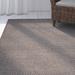 Black/Gray 96 x 0.5 in Area Rug - Andover Mills™ Jeremy Jute/Sisal Area Rug Jute & Sisal | 96 W x 0.5 D in | Wayfair