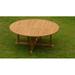 Rosecliff Heights Massie 9 Piece Teak Outdoor Dining Set Wood/Teak in Brown/White | 31 H x 82 W x 72 D in | Wayfair