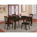 Red Barrel Studio® Forada Butterfly Leaf Rubberwood Solid Wood Dining Set Wood in Brown | 30 H in | Wayfair 41C10081802B443E859F830623F15785