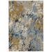 Blue/Yellow 78.74 x 0.55 in Area Rug - Williston Forge Ronny Abstract Blue Area Rug Nylon/Polypropylene | 78.74 W x 0.55 D in | Wayfair