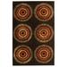 Brown/Red 90 x 0.63 in Area Rug - Wrought Studio™ Amier Wool Brown/Gold/Red Area Rug Wool | 90 W x 0.63 D in | Wayfair