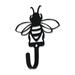 August Grove® Ketillogh New Bumblebee Small Wall Hook Metal in Black/Gray | 4.37 H x 3.62 W x 1.25 D in | Wayfair AB67D6A6ED6549599B06A4B239EF5769