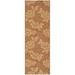White 26 x 0.25 in Area Rug - Winston Porter Marpain Floral Brick/Natural Indoor/Outdoor Area Rug, Synthetic | 26 W x 0.25 D in | Wayfair