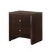 Red Barrel Studio® 2 - Drawer Solid Wood Nightstand Wood in Brown | 23.7 H x 22.3 W x 16.5 D in | Wayfair 842F5953BC1A445492CC14B85393F441