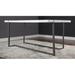 Latitude Run® Adreyona Dining Table Wood/Metal in Black/Brown/Gray | 30 H x 66 W x 38 D in | Wayfair C6B194529E104DB6980AEDD85405F750