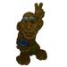 HomeStyles Misfit Troll Pa Peace Garden Statue Resin/Plastic in Brown | 11 H x 5 W x 4 D in | Wayfair 24231