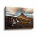 Union Rustic 'Kirkjufell Mountain in Iceland' - Print Canvas, Wood in Blue/Brown | 8 H x 12 W x 2 D in | Wayfair 5690890FF3F348CA986A46D51C6C6460