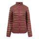 IZAS Griechenland Daunenjacke, Damen M braun/Fuchsia