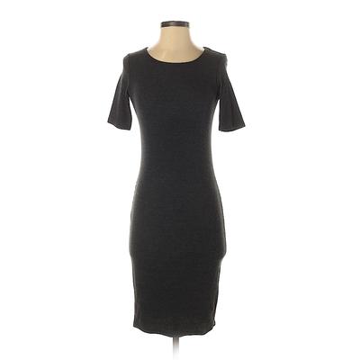 Lularoe Casual Dress - Bodycon: Gray Dresses - Used - Size 2X-Small