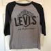 Levi's Shirts & Tops | 5/$25 Boy’s Levi’s Graphic Baseball Tee, M | Color: Black/Gray | Size: Mb