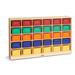 Jonti-Craft 30 Compartment Cubby w/ Bins Wood in Brown | 35.5 H x 57.5 W x 15 D in | Wayfair 0431JCPW