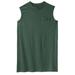 Men's Big & Tall Shrink-Less™ Longer-Length Lightweight Muscle Pocket Tee by KingSize in Hunter (Size 4XL) Shirt