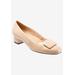 Extra Wide Width Women's Delse Pump by Trotters in Nude Patent (Size 8 WW)