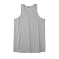 Men's Big & Tall Shrink-Less™ Lightweight Tank by KingSize in Heather Grey (Size 3XL) Shirt