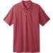 Men's Big & Tall Longer-Length Shrink-Less™ Piqué Polo Shirt by KingSize in True Red (Size 6XL)