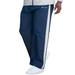 Men's Big & Tall Champion® Track Pants by Champion in Navy Grey (Size 5XL)