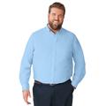 Men's Big & Tall KS Signature Wrinkle-Free Long-Sleeve Dress Shirt by KS Signature in Sky Blue (Size 17 1/2 35/6)